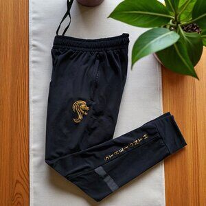 STRENGTH ( LG ) The Lion Stay Hungry Black Active Workout Jogging Pants Unisex